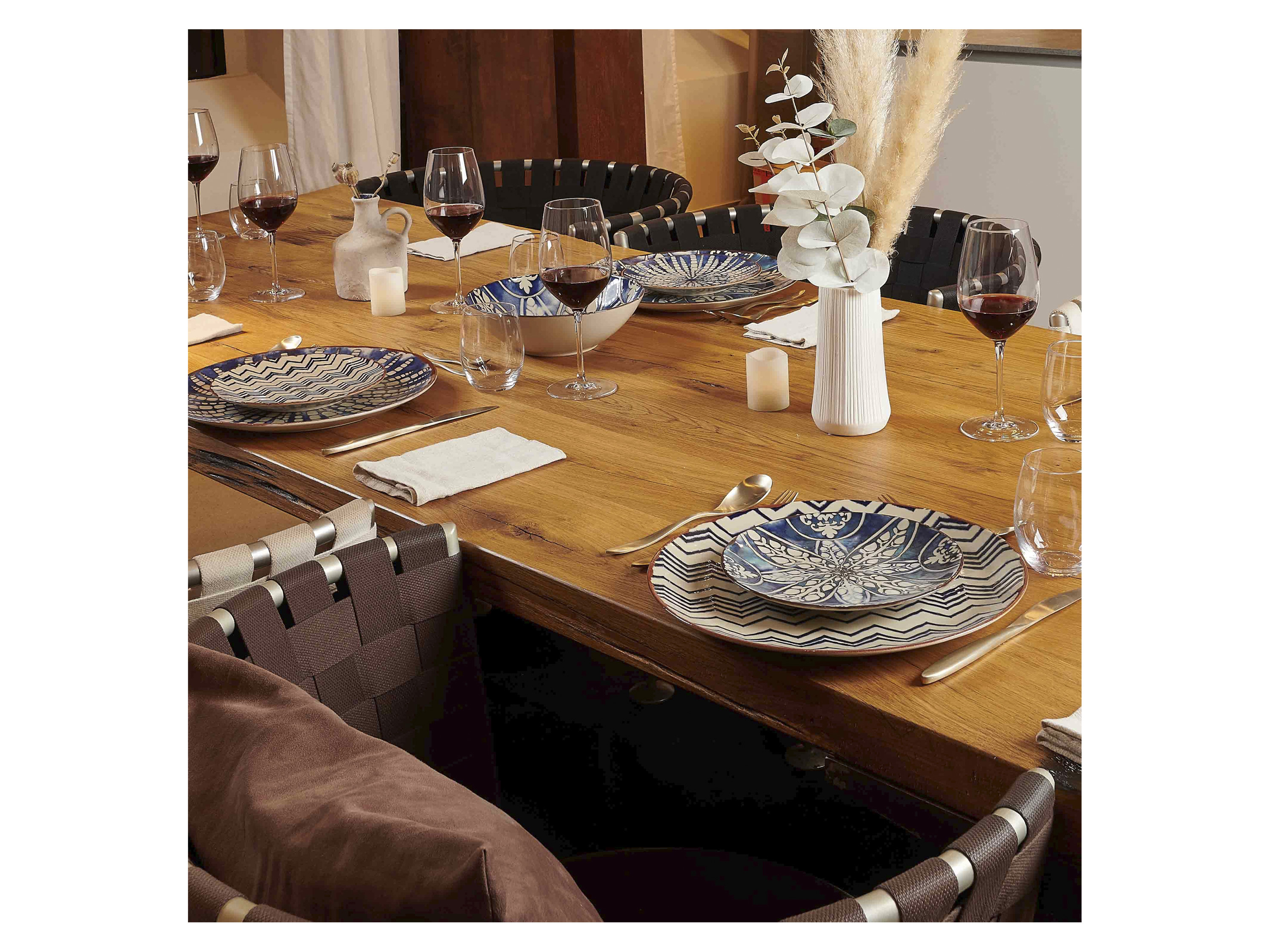 MÄSER Teller-Set »Iberico Blue«, 12-teilig 2