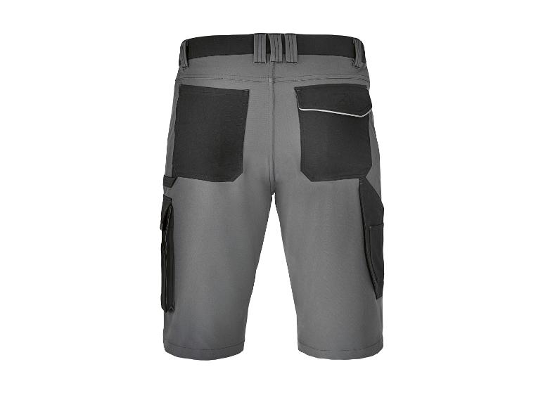 Herren Arbeitsbermudas Stretch, wasserabweisendes Obermaterial