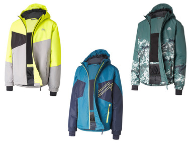 CRIVIT Kinder Skijacke, wärmende Wattierung