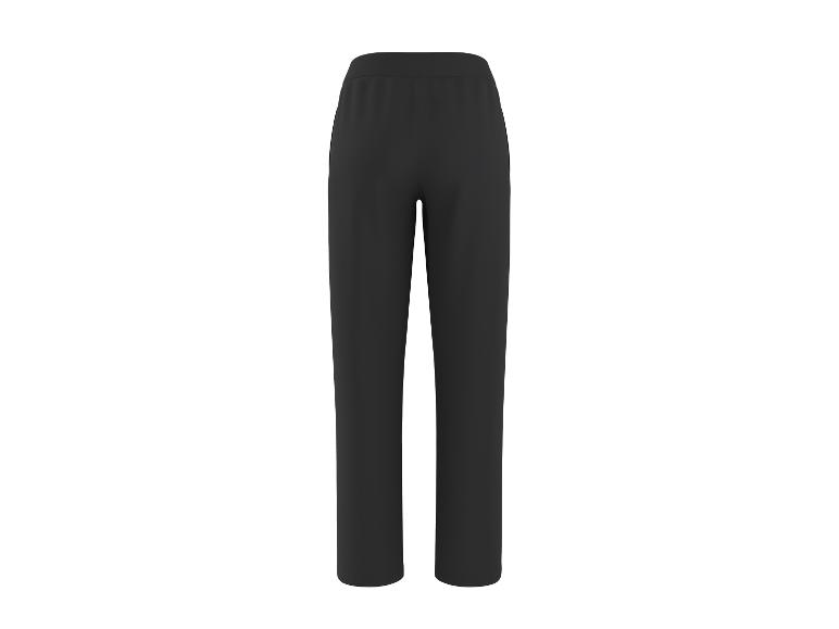 Schwarze Damenhose mit Gummibund