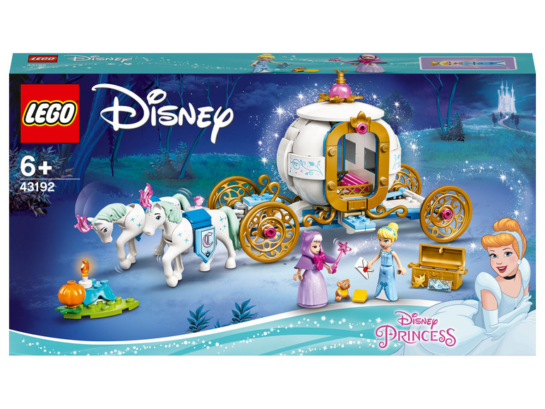 Gehe zu Vollbildansicht: LEGO® Disney Princess™ 43192 »Cinderellas königliche Kutsche« - Bild 1