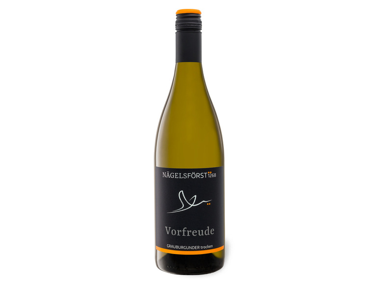 Gehe zu Vollbildansicht: Weingut Nägelsförst Vorfreude Grauburgunder QbA trocken, Weißwein 2020 - Bild 1
