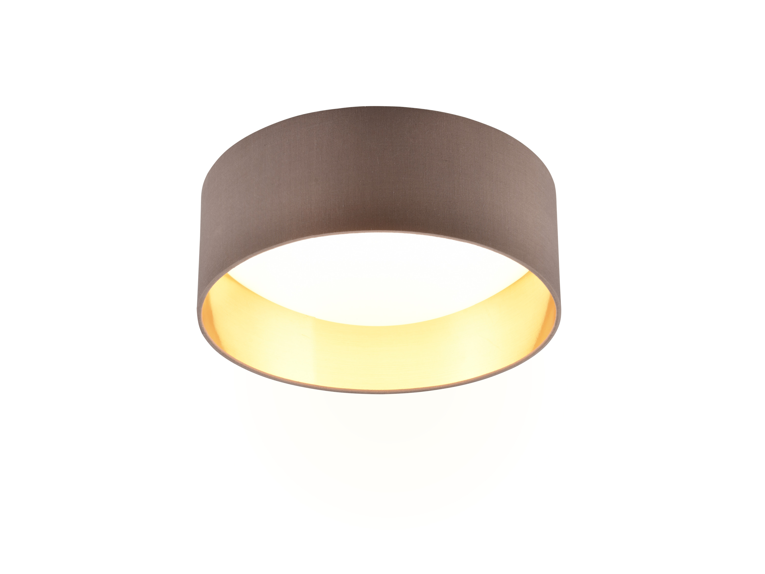 REALITY LEUCHTEN LED Deckenleuchte Locarno ø 30 cm (Taupe, 11 cm)