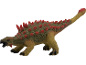 Ankylosaurus-Dinosaurier-Spielzeug mit roten Stacheln