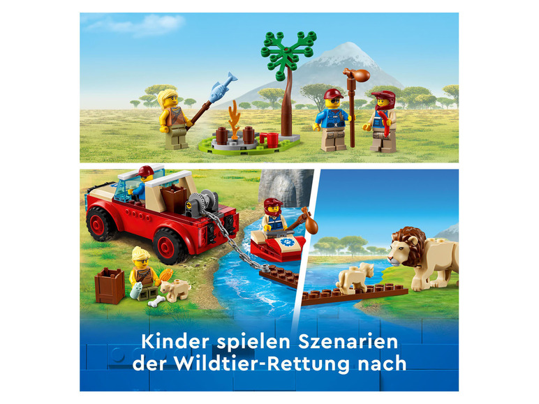 Gehe zu Vollbildansicht: LEGO® City 60301 »Tierrettungs-Geländewagen« - Bild 8