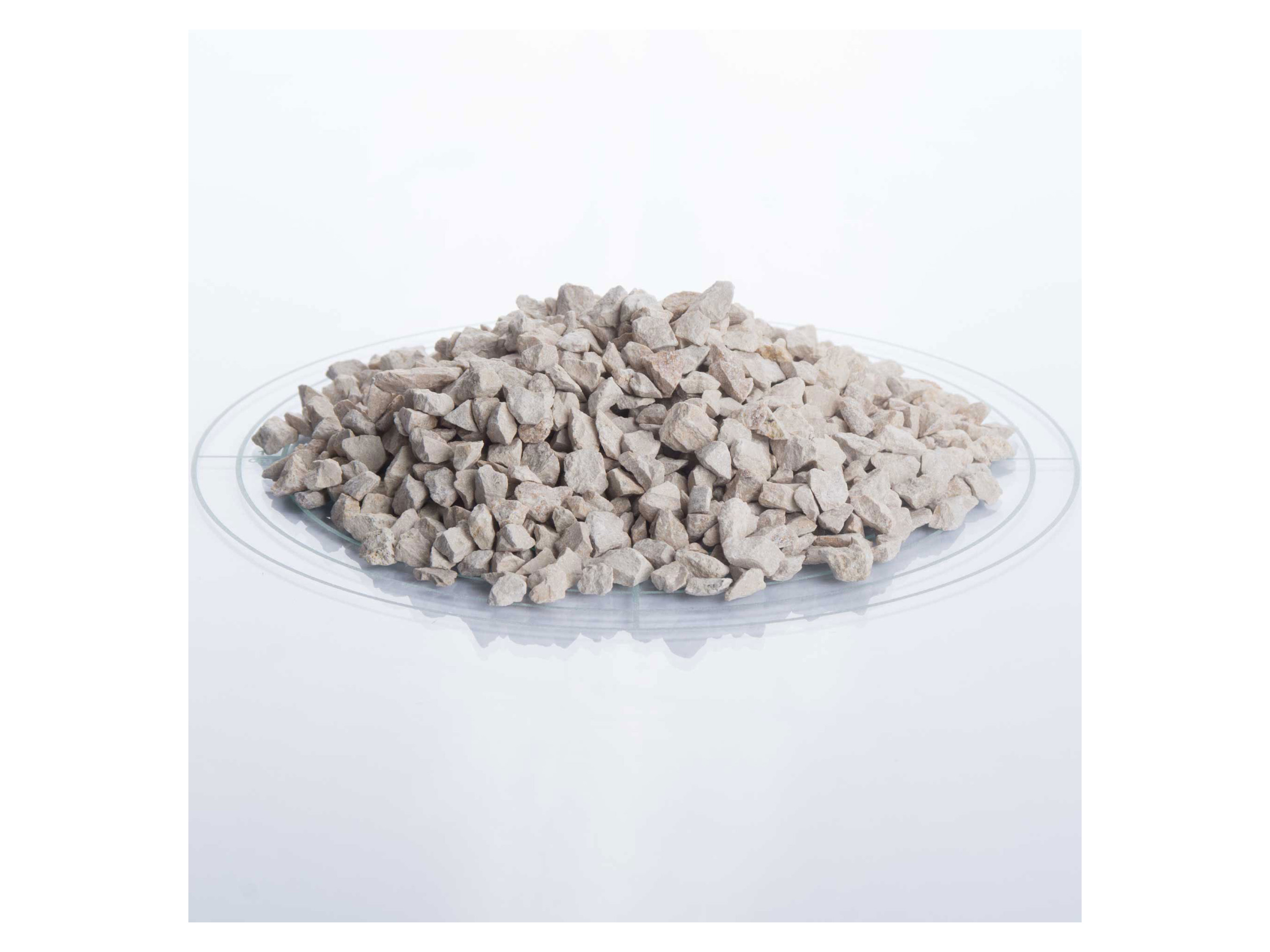 SCHICKER MINERAL Kalk Ziersplitt (5-8 mm, 1000 kg BigBag, Beige) – Bild 2 von 3