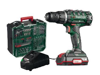 PARKSIDE® 20 V Akku-Bohrschrauber-Set »PABS 20-Li G8«, mit Akkus und Ladegerät