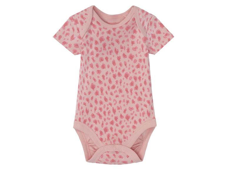 Gehe zu Vollbildansicht: LUPILU® Baby Mädchen Body kurzarm, 2 Stück, aus reiner Bio-Baumwolle - Bild 9