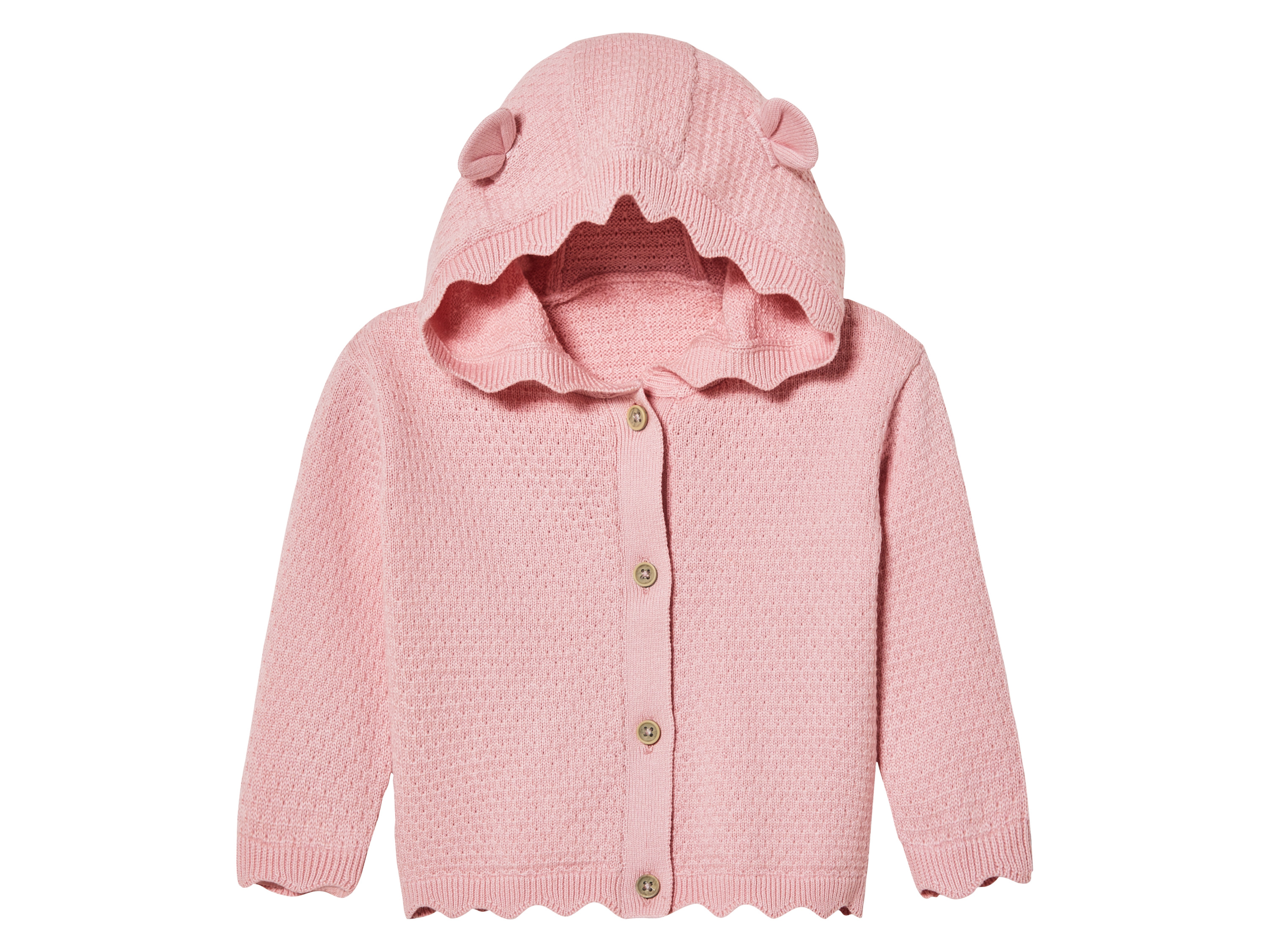 lupilu® Baby Mädchen Strickjacke (hell rosa, 86/92)““ | hellrosa