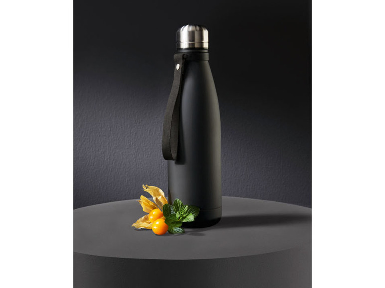 Gehe zu Vollbildansicht: ERNESTO Isolierflasche, 0,5 l, aus rostfreiem Edelstahl - Bild 3