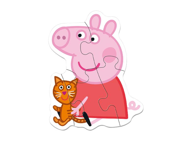 Peppa Pig und ihr Kätzchen Puzzle: Kinderspiel.