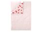 Bettwäsche-Set mit rosa Streifen und Wassermelonen