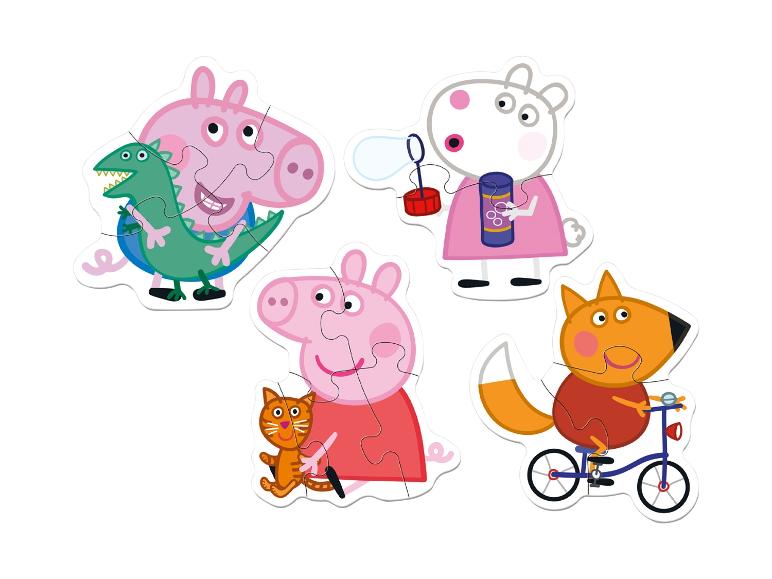 Peppa Pig Puzzle: Peppa, Schorsch und ihre Freunde, Puzzle-Spiel.