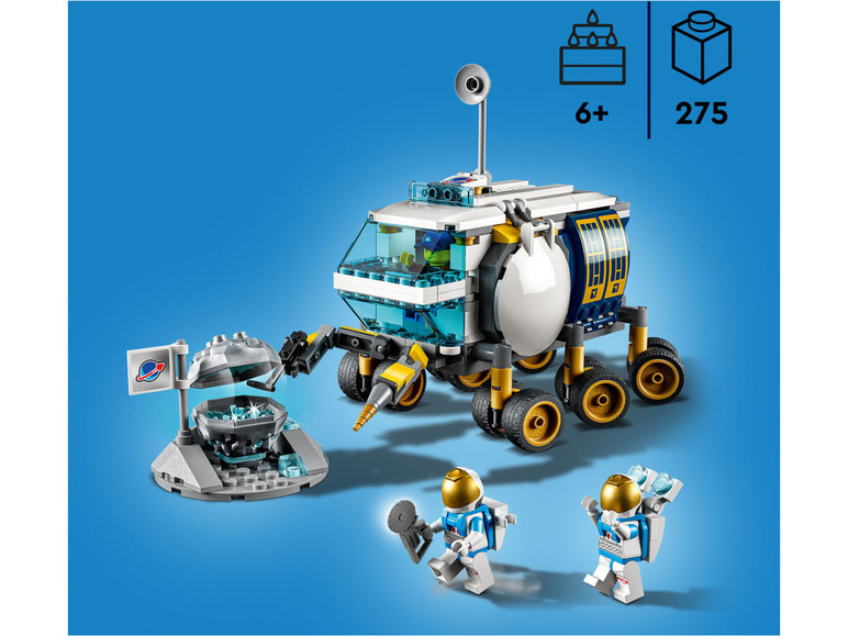 Gehe zu Vollbildansicht: LEGO® City 60348 »Mond-Rover« - Bild 3