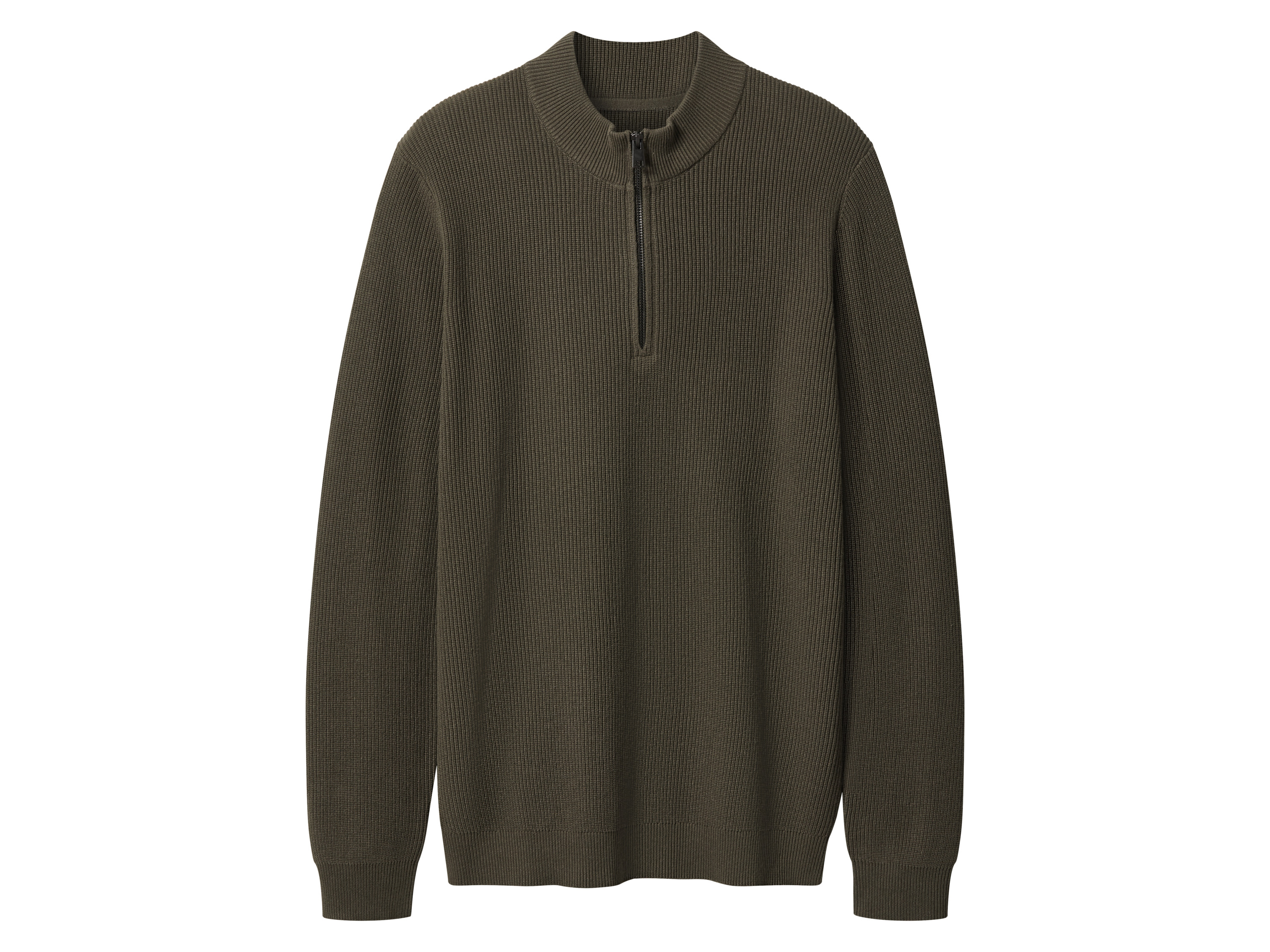 ESMARA MEN Herren Feinstrickpullover / Feinstricktroyer (Olive, XL (56/58))