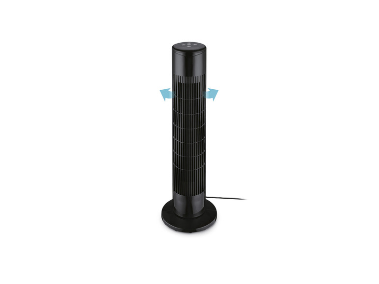 Gehe zu Vollbildansicht: SILVERCREST® Turmventilator »STVL 50 B1«, mit LCD-Display und Fernbedienung - Bild 4