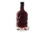 Flasche Halloween Black Rum Werwolf Edition mit geprägtem Wolfsmaul.