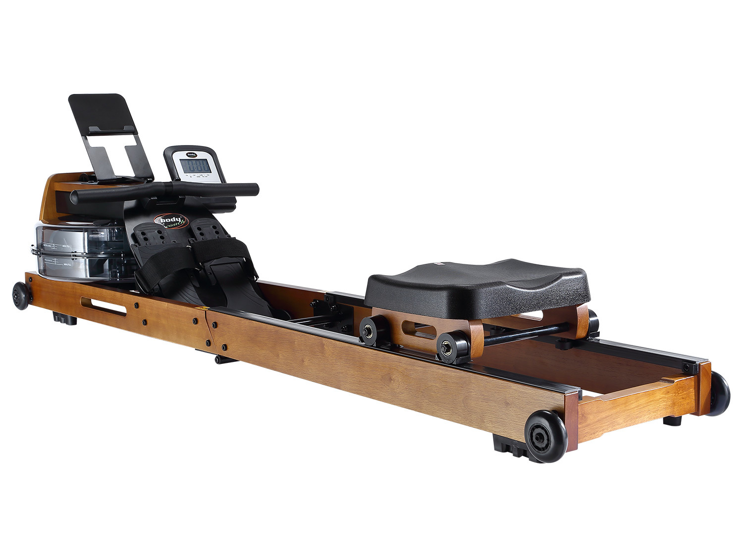body coach Wasserrudergerät »Wood Rower Compact« | LIDL