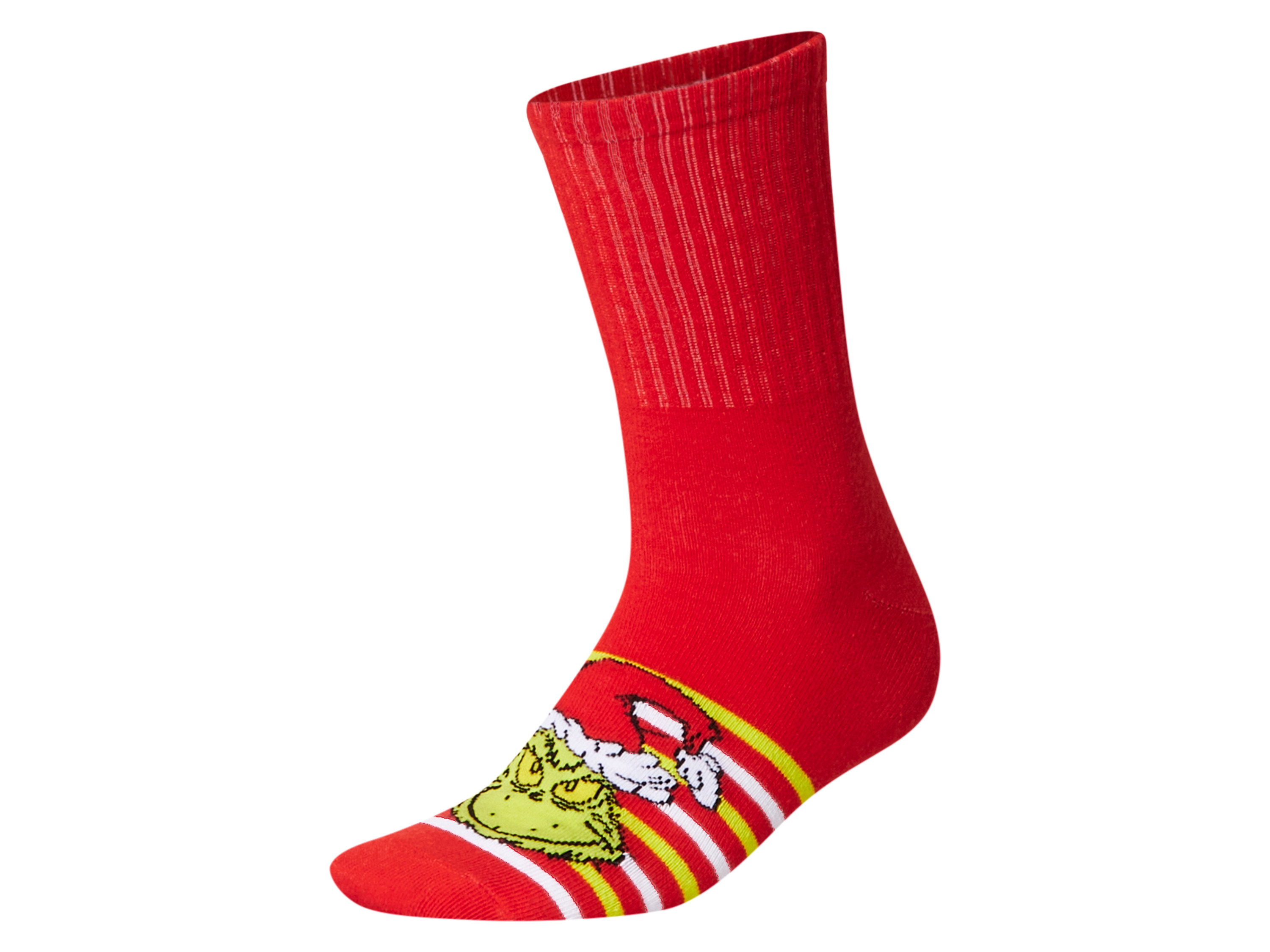 Thumbnail - Socken, 3 Paar (grün/weiß/rot, 39-42)