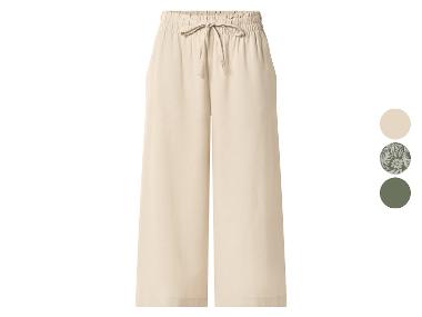 esmara® Damen Culotte mit Leinen
