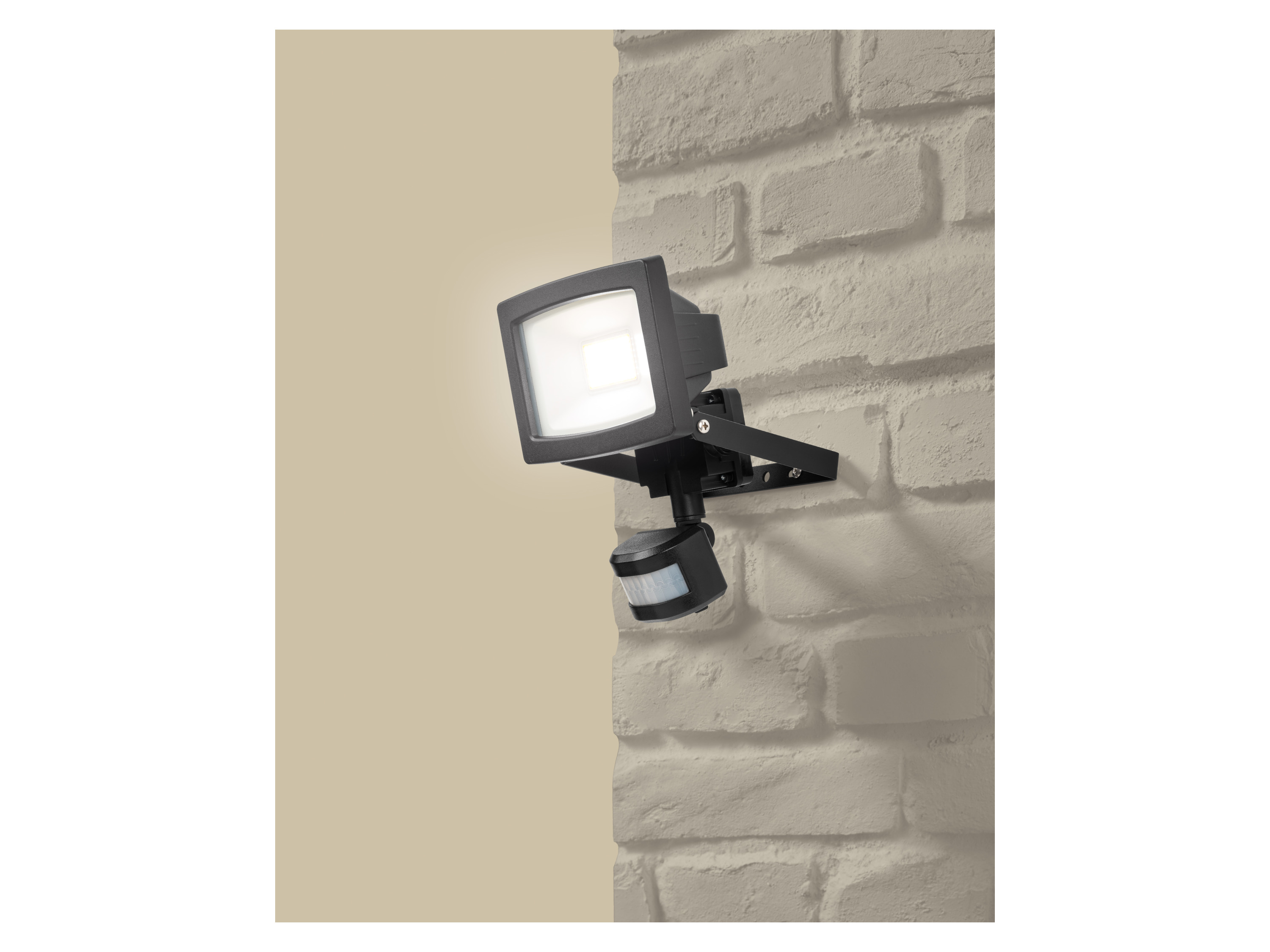 LIVARNO® Außenstrahler LED mit Bewegungsmelder (externen Bewegungsmelder) – Bild 2 von 2