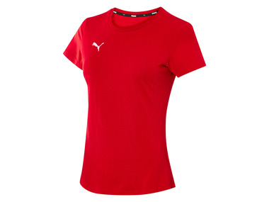 Puma - Damen T-Shirt »Teamgoal 23« aus weichem Baumwollmaterial (rot, M)
