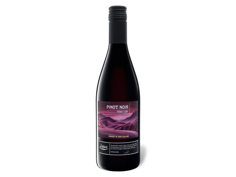 Gehe zu Vollbildansicht: CIMAROSA Deluxe Pinot Noir Hawke's Bay trocken, Rotwein 2021 - Bild 1