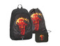 Ein LEGO Ninjago Rucksack, Sporttasche und Etui.
