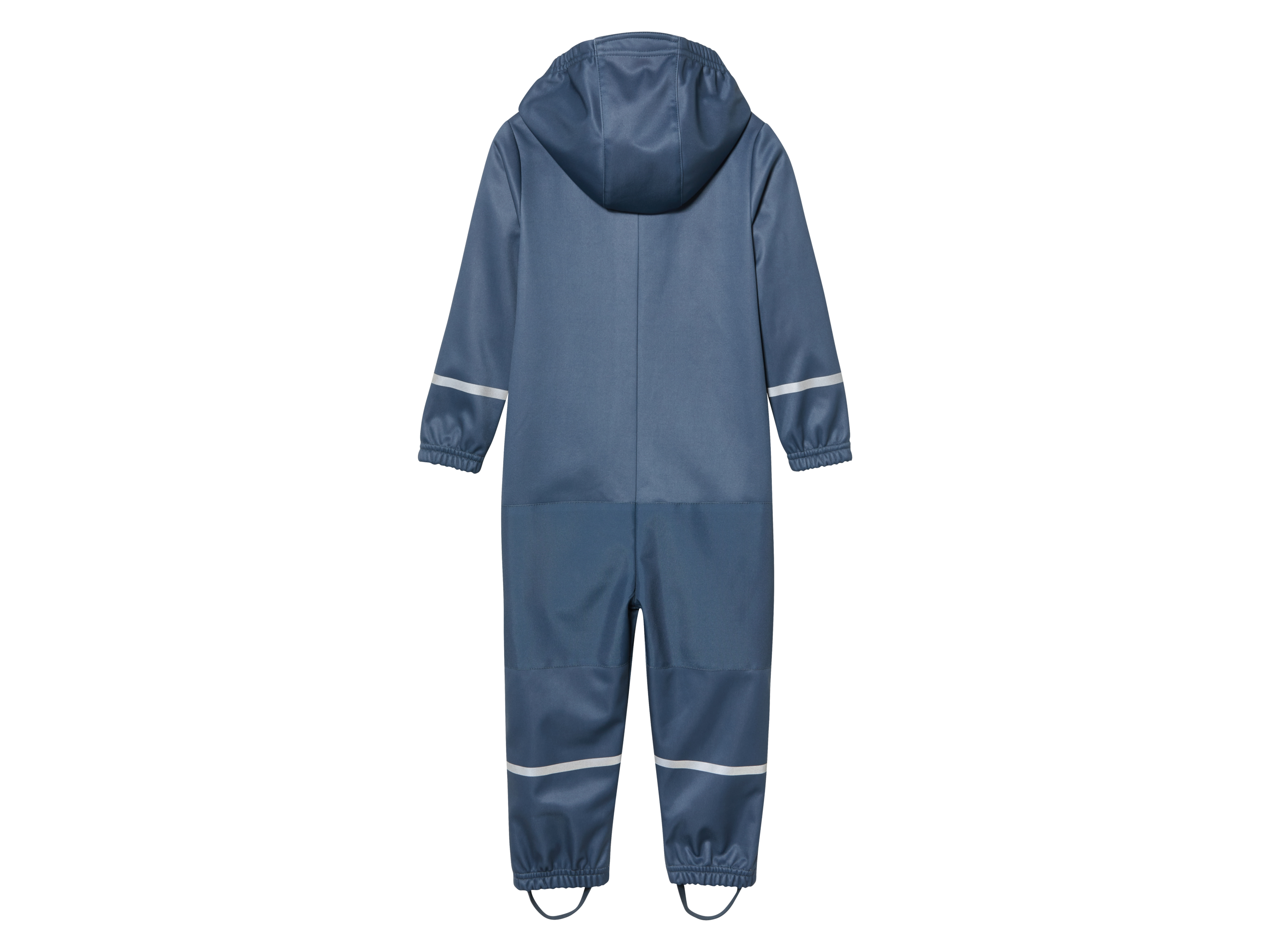 Thumbnail - lupilu® Baby Kleinkinder Matsch- und Buddel Overall Softshell, gefüttert (Blau, 110/116)