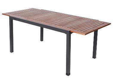 LIVARNO® Alu-Gartentisch »Valencia«, 150-200 x 90 x 74 cm