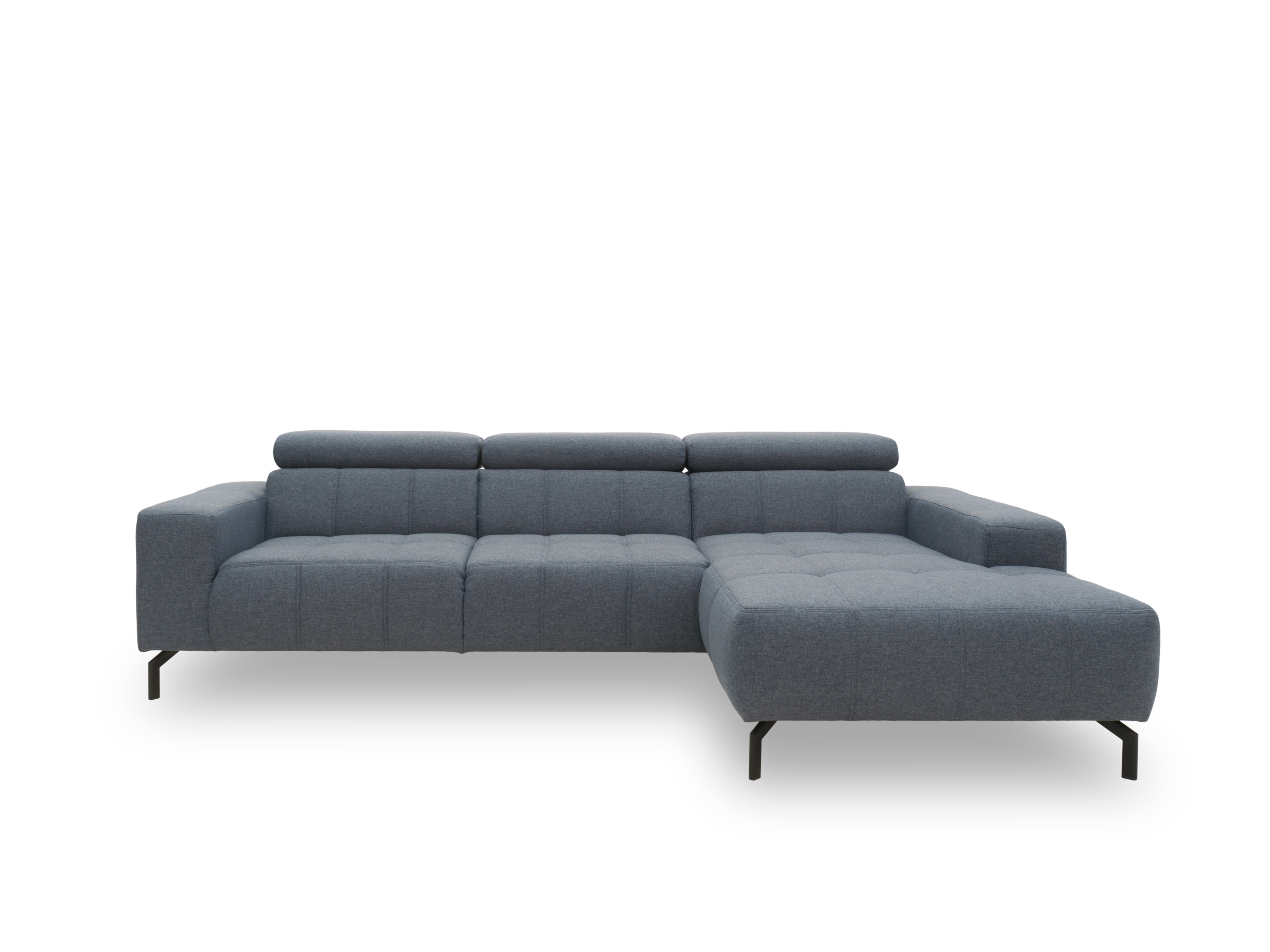 Thumbnail - Domo Sofa »Cunelli« mit Longchair (davorstehend rechts, 292x175cm, Blau)