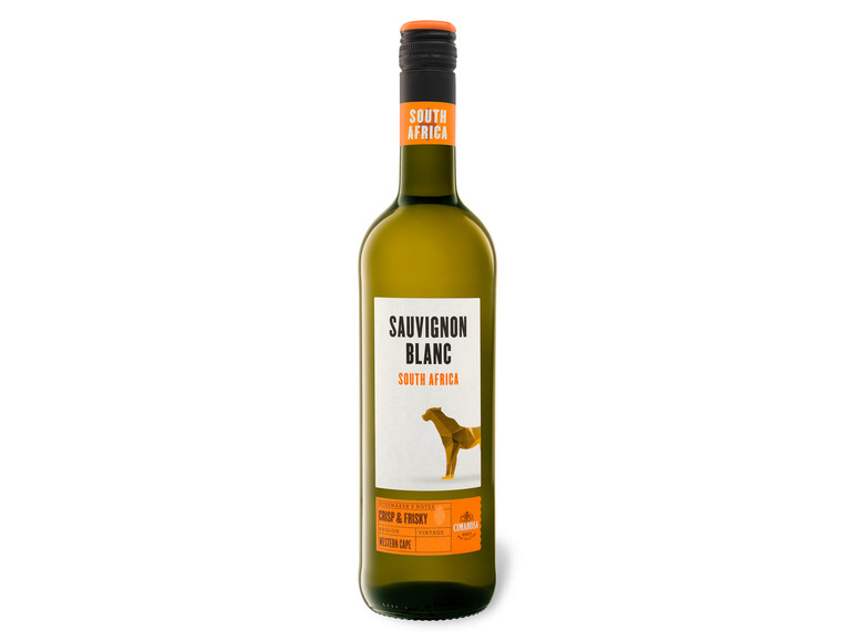 Gehe zu Vollbildansicht: CIMAROSA Sauvignon Blanc Südafrika trocken, Weißwein 2021 - Bild 1