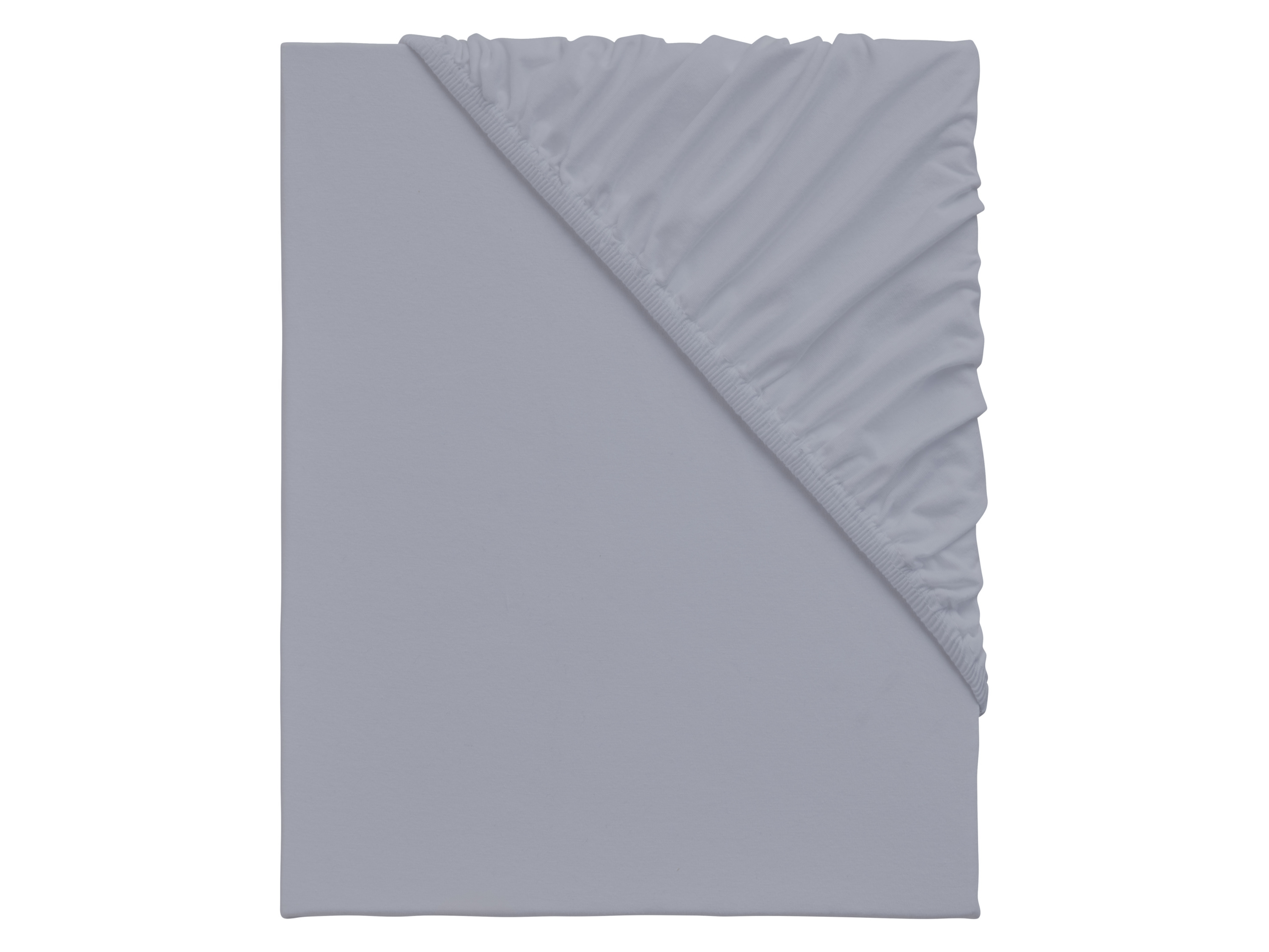 EMMA Jersey-Spannbettlaken, 90-100 x 200 cm (Grau)