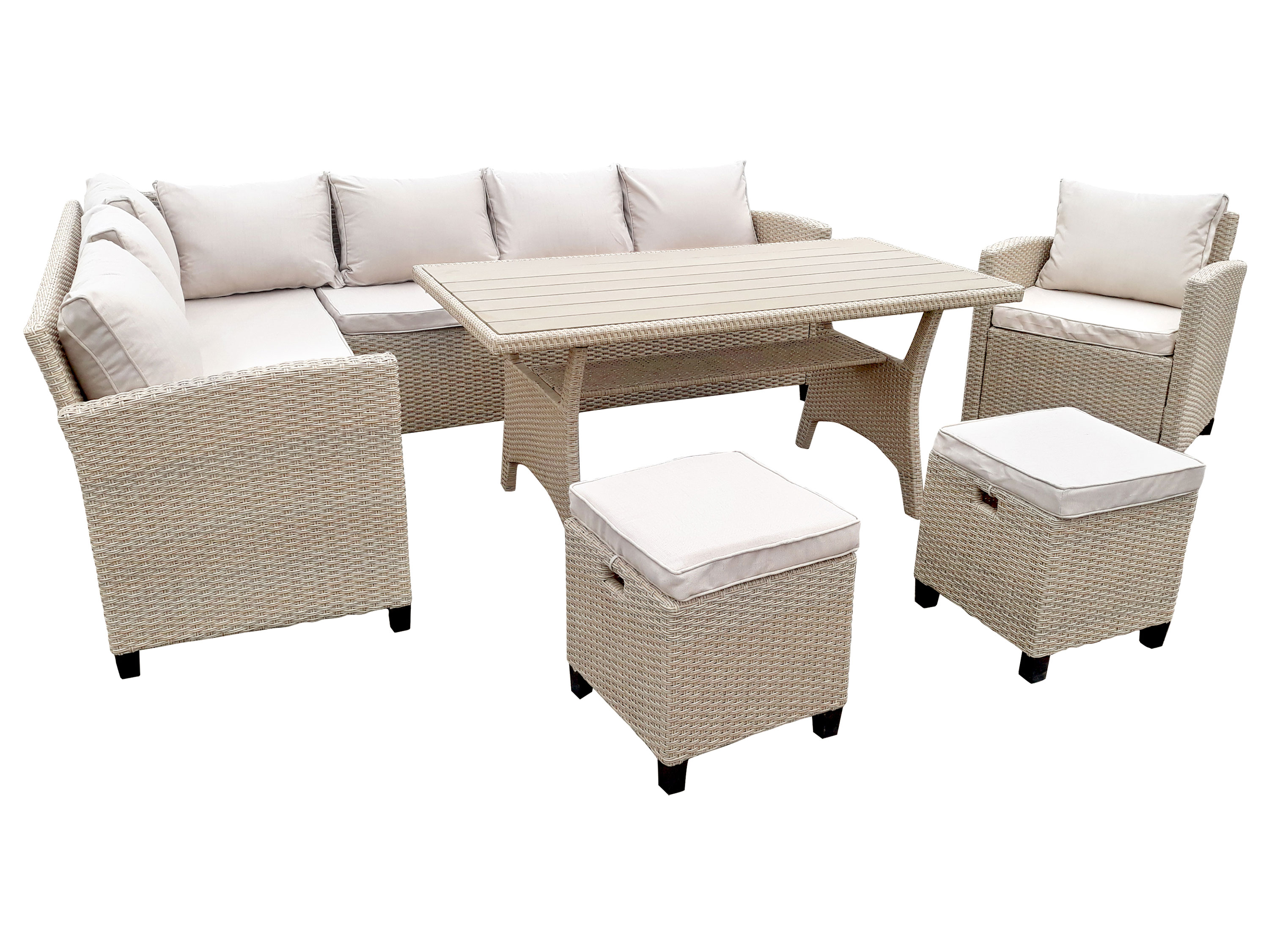 Thumbnail - bellavista - Home & Garden® Dining-Lounge Prato (Ecksofa, Beige)""