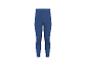 Blaue Sportleggings mit Mesh-Einsätzen