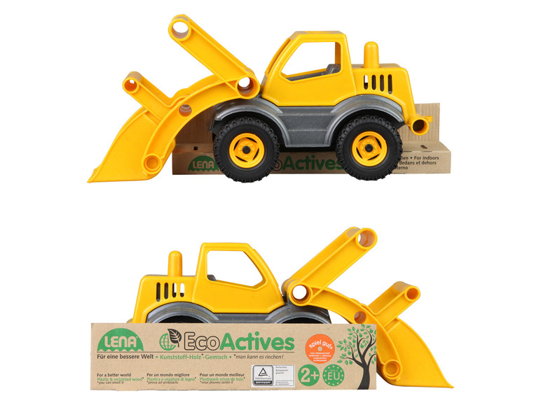 Gehe zu Vollbildansicht: LENA Kinder Baufahrzeug »Eco Actives«, aus Kunststoff-Holz-Gemisch - Bild 5