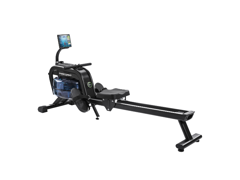 Christopeit Sport Germany Rudergerät mit integriertem Display.