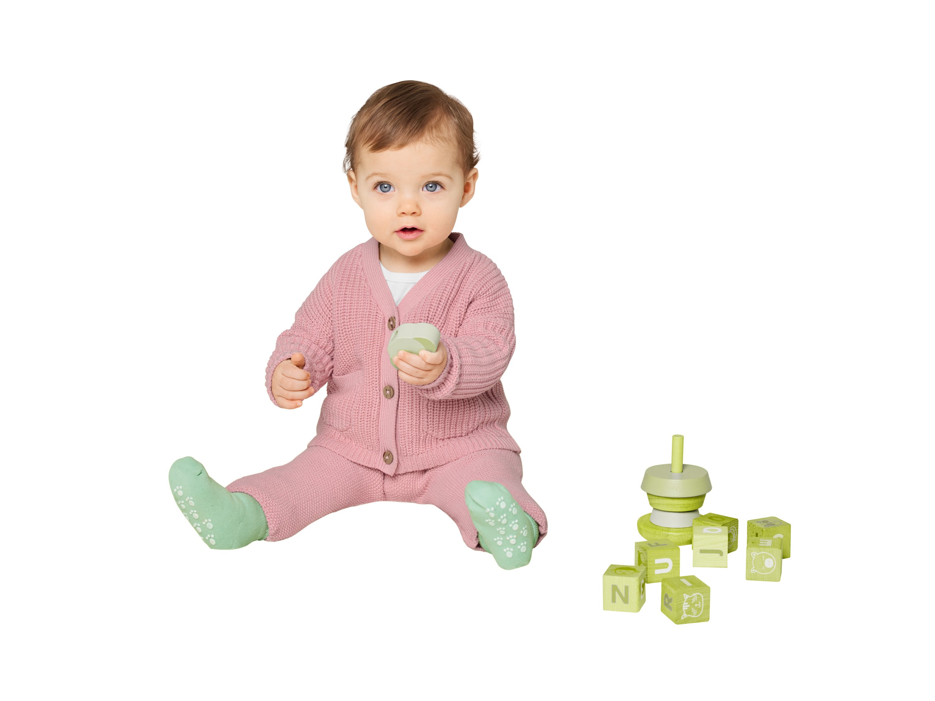 LUPILU® Baby Cardigan (Rosa, 86/92) – Bild 2 von 4