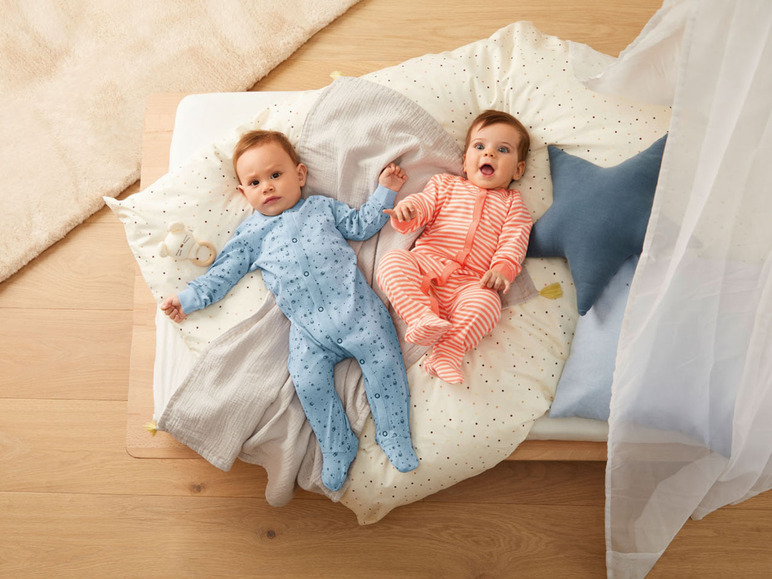 Gehe zu Vollbildansicht: lupilu Baby Mädchen Schlafoverall, aus reiner Bio-Baumwolle - Bild 9
