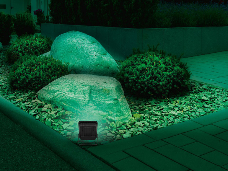 Gehe zu Vollbildansicht: LIVARNO home LED Außenstrahler, mit Lichtfarbensteuerung und RGB, »Zigbee Smart Home« - Bild 9