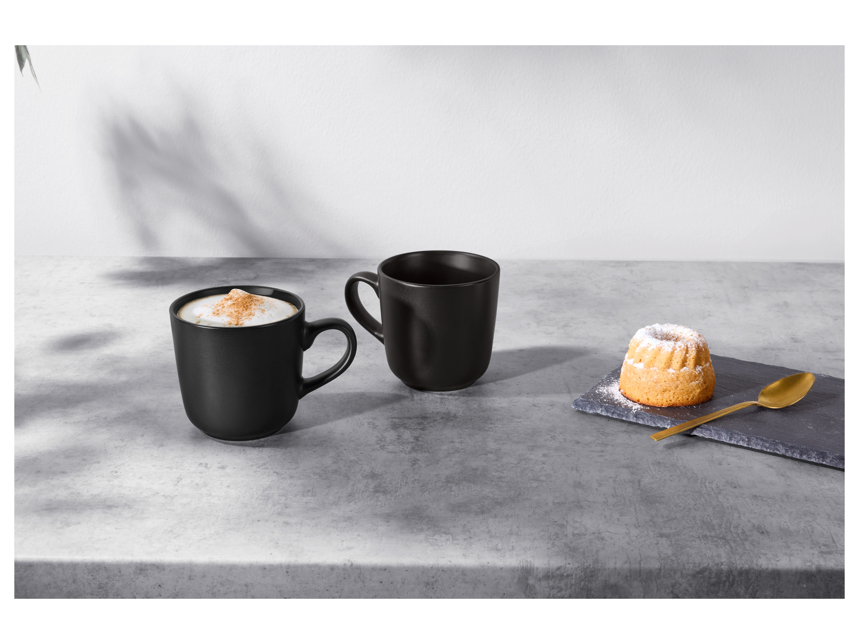 Thumbnail - SILVERCREST® Schüssel/ Tassen/ Teller 2er Set (Tassen Set, Schwarz)