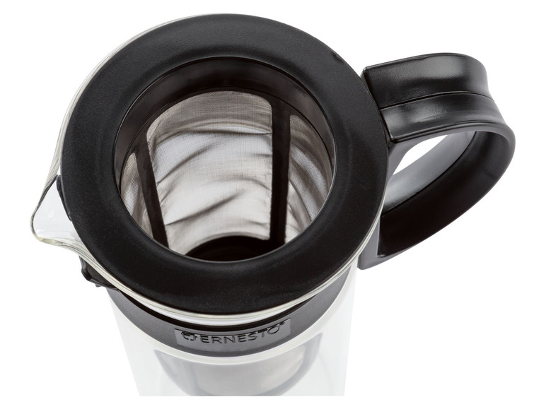 Gehe zu Vollbildansicht: ERNESTO® Cold Brew Kaffeebereiter, aus Glas, mit integriertem Filter - Bild 11