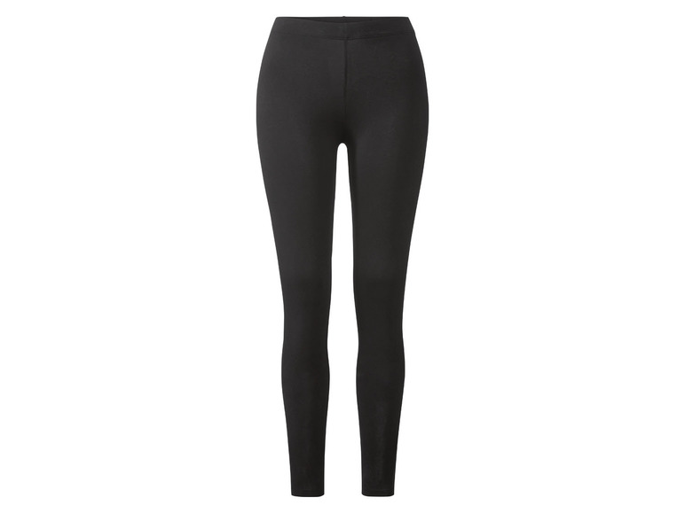 Schwarze Leggings für Damen.