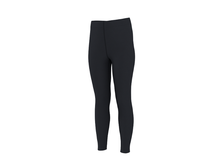 Schwarze Damen Sportleggings