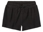 Schwarze Shorts mit Kordelzug