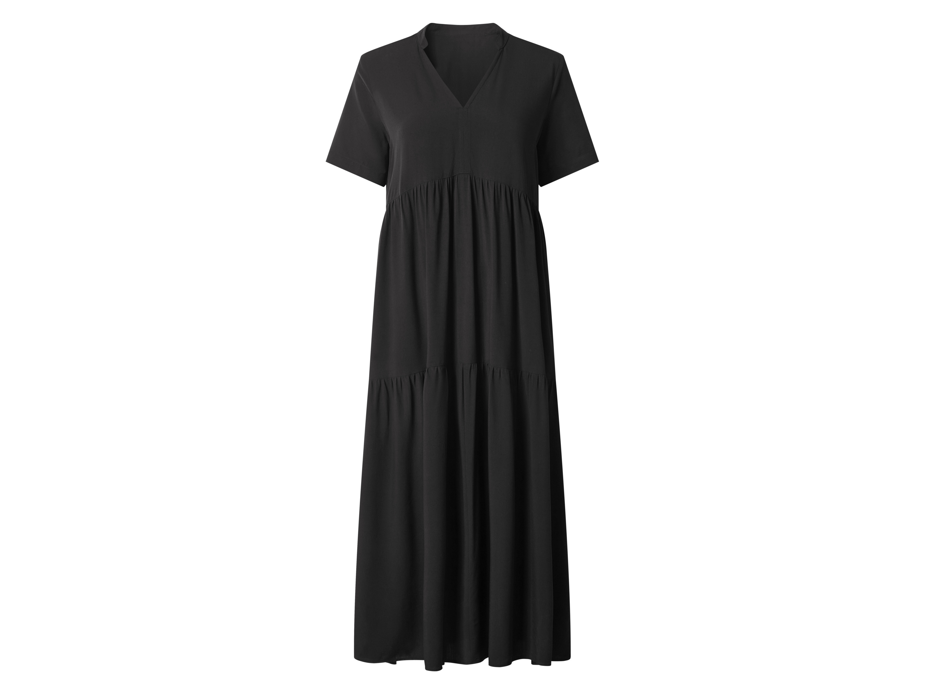 ESMARA® Damen Kleid (Schwarz, L(44/46))