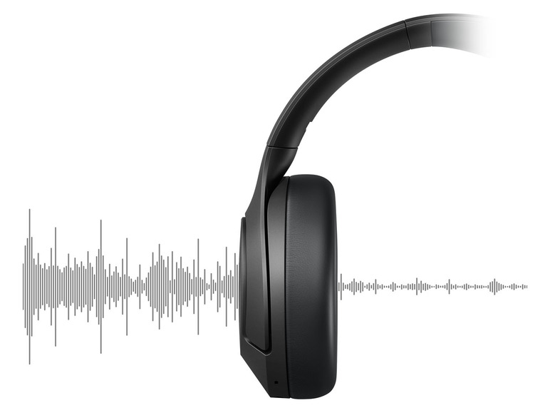 Gehe zu Vollbildansicht: PHILIPS »TAH8506BK/00« Active Noise Cancelling - Over Ear - Bild 10
