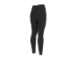 Schwarze Damen-Leggings, Rückansicht.