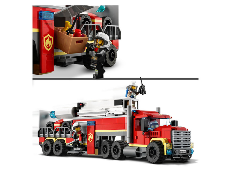 Gehe zu Vollbildansicht: LEGO® City 60282 »Mobile Feuerwehreinsatzzentrale« - Bild 5