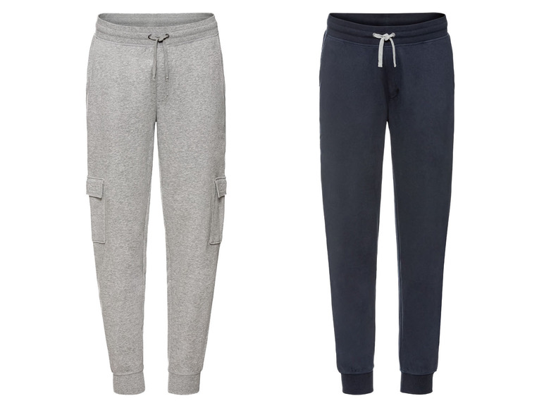 Go to full screen view: LIVERGY® men's sweatpants, with cotton - Image 1